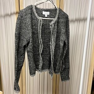 Elle brand cardigan sweater. Cotton blend size small.
